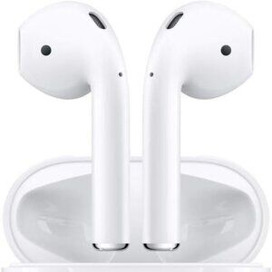 Apple AirPods (2nd Generation) Wireless Ear Buds, Bluetooth Headphones with Ligh